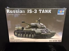 TRUMPETER 07227 RUSSIAN JS-3 TANK MODEL KIT-NIB-1/72 SCALE