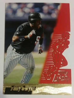 1996 Topps Laser Tony Gwynn #43 - Super Sharp Laser Cut Card - 10+ Ship FREE!
