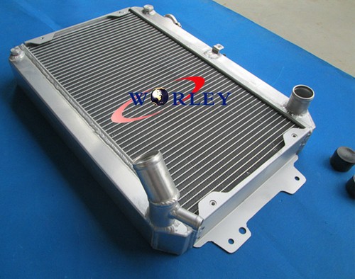 For Mazda RX7 Series 1 2 3 SA/FB 79-85 Aluminum Radiator+Shroud+Cooler Manual 80 - Picture 6 of 9