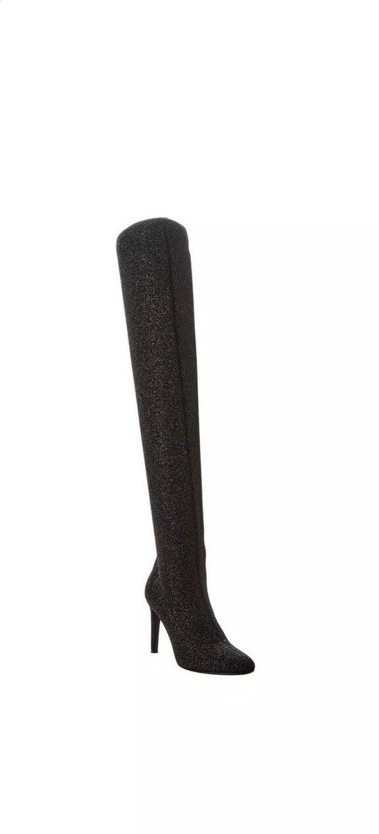 Giuseppe Zanotti Over The Knee Boot New In Box Size 37 Black  display picture 2