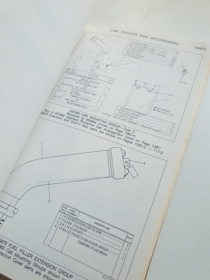 Caterpillar 910 Wheel Loader parts Book Genuine CAT 80U1 TO 80U6734
