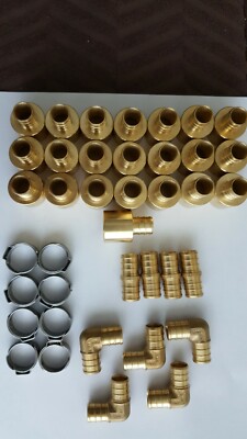 PROPEX  PIPE AND TUBING Fittings  Lot  5/8''    3/4'' .NEW. No Box.