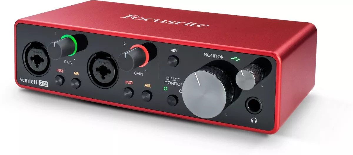 Focusrite Scarlett 2i2 USB Audio Interface