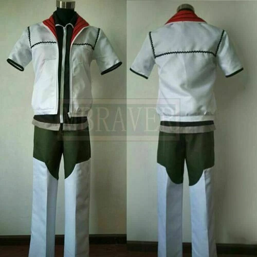 Kingdom Hearts Roxas Disfraz Cosplay Abrigo Pantalones Uniforme# - Imagen 6 de 6