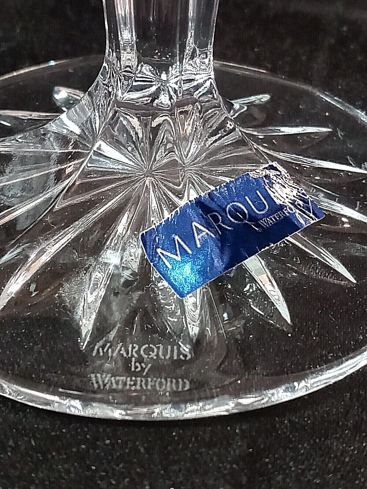 Marquis By Waterford Brookside Clear Crystal Iced Beverage Glasses Set