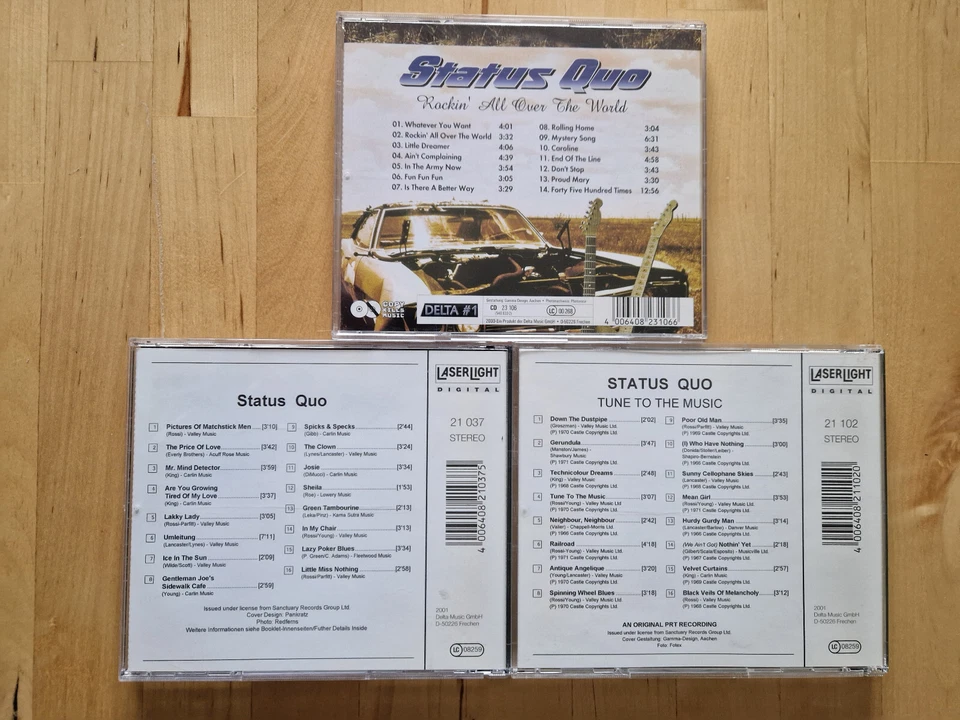 Status Quo: Whatever You Want (3 CD Box-Set) Zustand neuwertig! - Bild 4 von 4