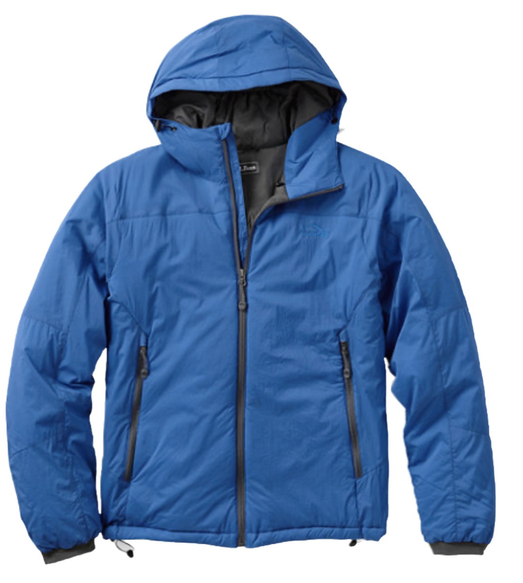 NWT LL Bean Cloudlight Packaway Primaloft Jacket Blue Men