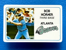 1981 Perma-Graphics Topps Bob Horner #125-006