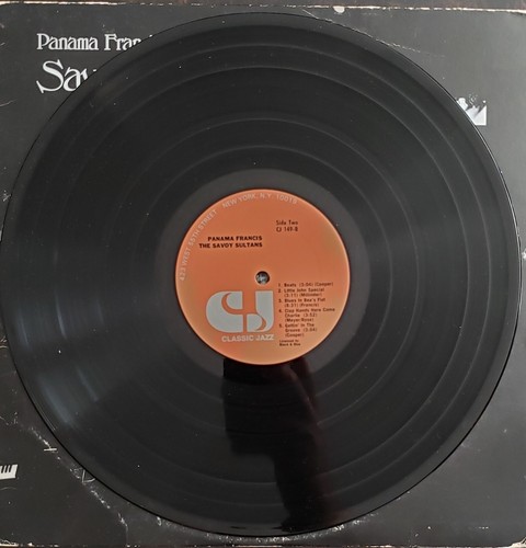 Panama Francis and the Savoy Sultans "Self-Titled" Vinyl Record LP - Picture 4 of 4