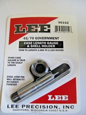 Lee 90152  45-70 Government  Case Length Gage and Shellholder