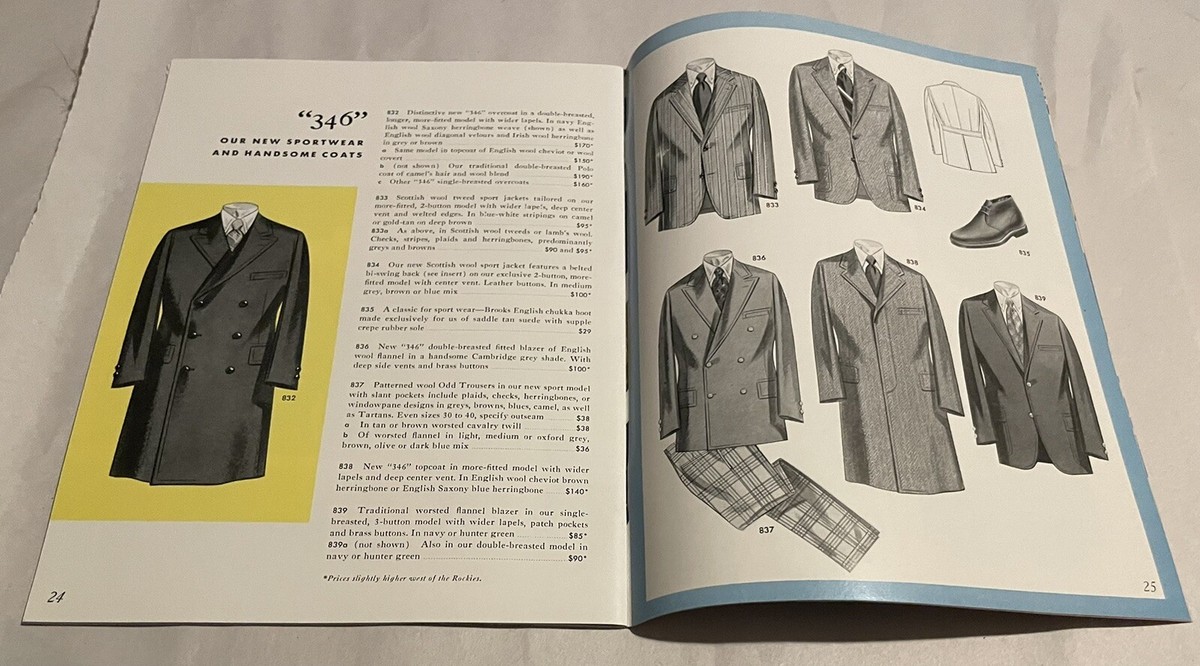 その他 [the vintage] Brooks Brothers FALL 1970 Brooks Brothers Men's & Boy's Clothing & Furnishings Fall 1970