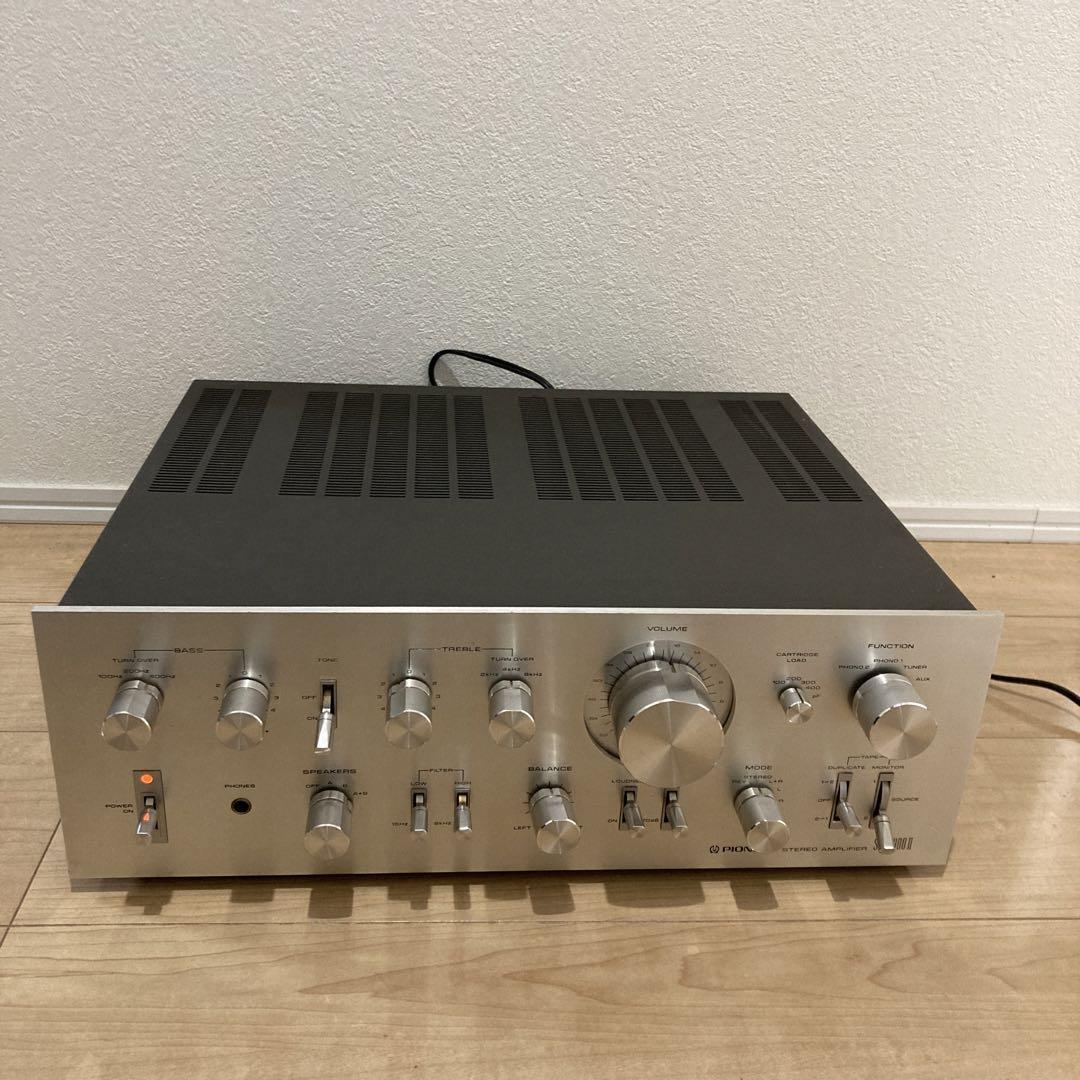 Pioneer SA-8800 II Stereo Integrated Amplifier Color Silver Pioneer SA-8800 II Stereo Integrated Amplifier Color Silver