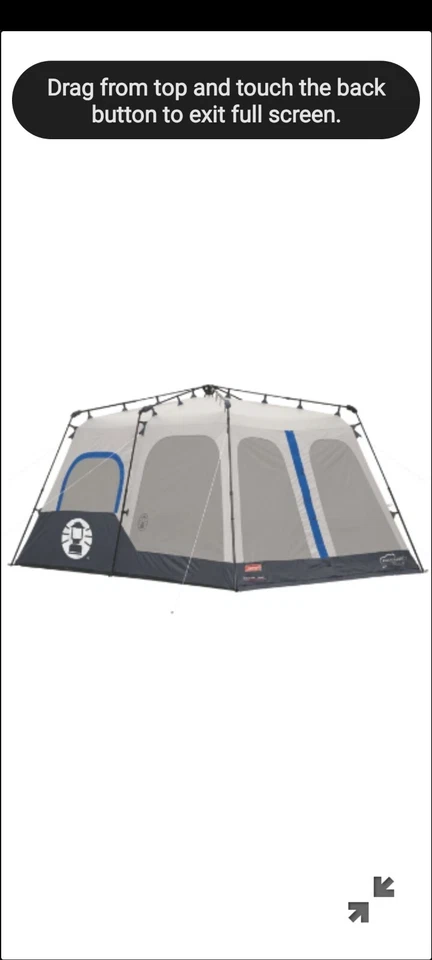 Tienda 8 Personas Impermeable Texto 8154403472 Foto 2 de 4