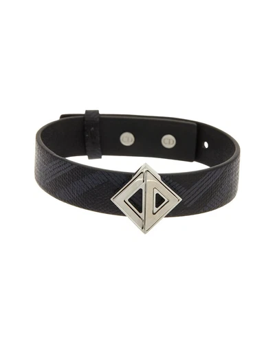 Bracelet cuir femme signature Dior CD