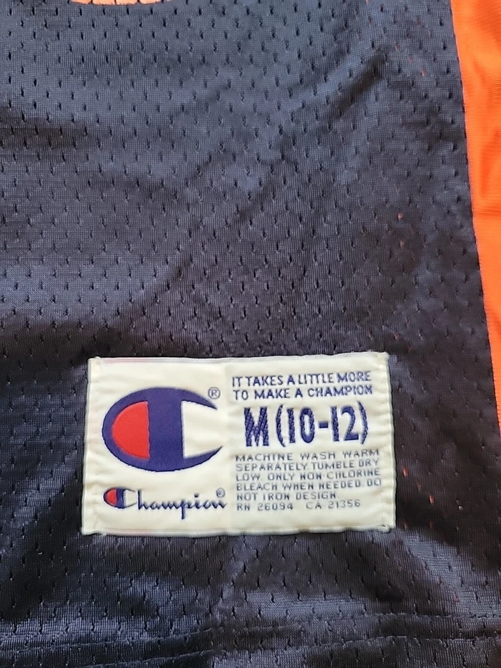 Camiseta de fútbol americano mediana del campeón Terrell Davis Denver Broncos NFL para niños 10/12 Foto 4 de 4