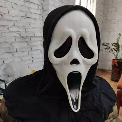 Scream Ghost Face Aged Maske Fun World Offizielle Maske Scream Lives