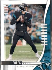 Nick Foles 2019 Panini Absolute Jacksonville Jaguars #35