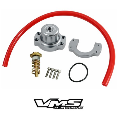 #ad VMS HONDA ACURA RACING ADJUSTABLE FPR FUEL PRESSURE REGULATOR RISER GAUGE GM $28.95