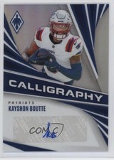 2024 Panini Phoenix Calligraphy Kayshon Boutte #C-KBO Auto 1m63