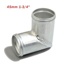 Alloy 45mm 1 34 1.75 Dia. Aluminum 90 Degree Radiator Coolant Connector Hose