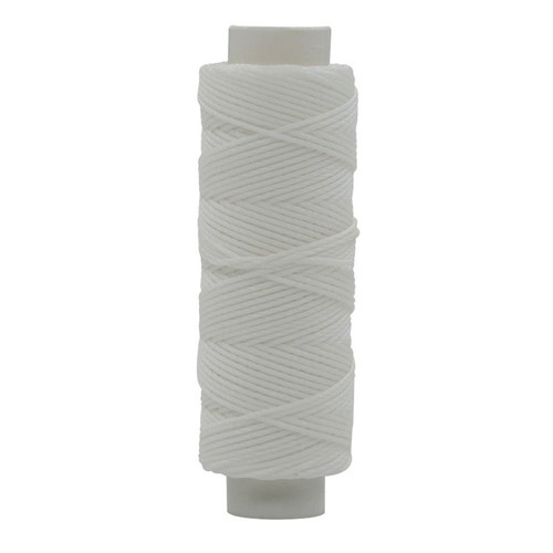 Water Resistant Sewing Thread 0 80mm x 15M Flat Wax Thread for Leather Craft - Picture 2 of 30