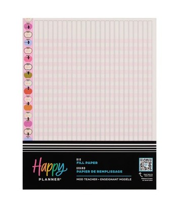 Happy Planner Mod Lehrer Lehrer Checkliste großes Füllpapier - 40 Blatt