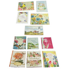Lot 11 New Birthday Greeting Cards Or Use Them For Crafting Or Scapbooking