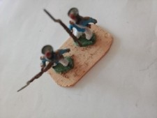 40mm  6  off  ALAMO PAINTED  MEXICAN SOLDIERS  4 CLIMBING  THR WALL