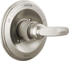 DELTA Foundations 13 Series Shower Valve Trim Brushed Nickel Monitor 13