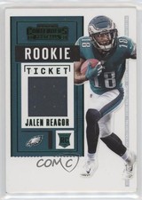 2020 Panini Contenders Rookie Ticket Swatches Jalen Reagor #RTS-JRE 05ov