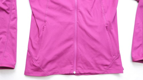 Salomon Fleece Discovery Jacket womens Full Zip top size L Large STRETCH 352364 - Picture 5 of 8