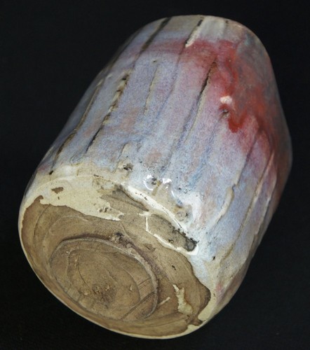 Arte de horno Japón Kanjiro Fuyu-Chawan cuenco de invierno 1900 verde Matcha ropa de té - Imagen 9 de 12