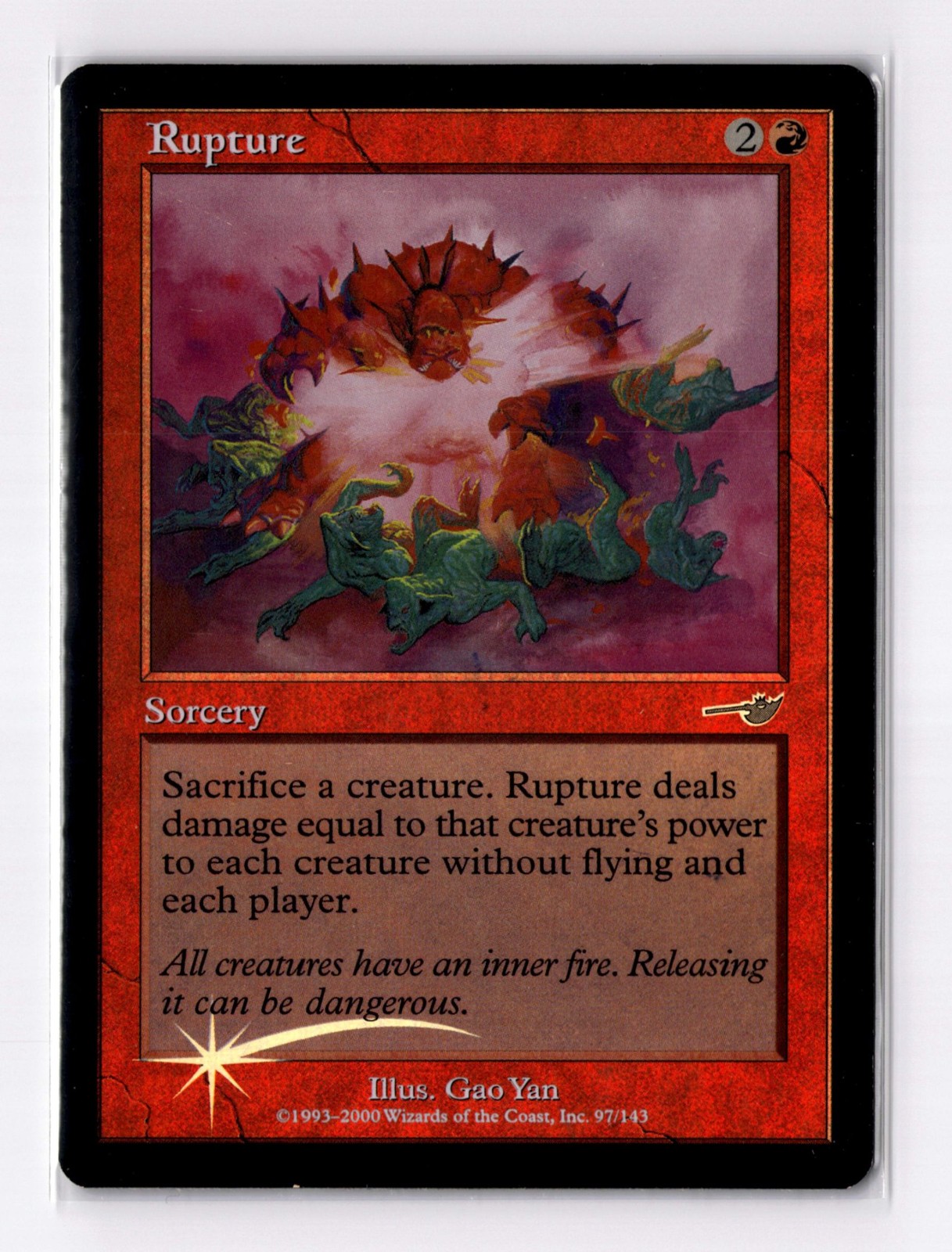 Rupture [NMS - 97] - MP [Foil] MTG