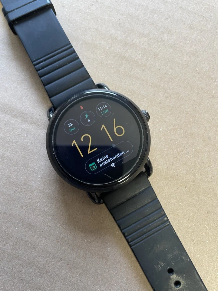 Smartwatch Fossil Q Wander schwarz - Bild 2 von 4