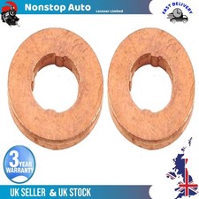 2X Diesel Injector Copper Seal Washer FOR RenaultMaster Mk3 2.2 Engine8200014894