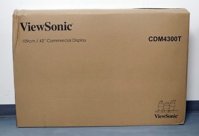 New Open Box Viewsonic CDM4300T 43'' Smart Signage Multi-Touch Display