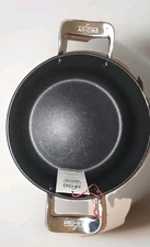 New w/o Lids All-clad non stick cookware 2 Pieces- Soup Pot And Frying Pan