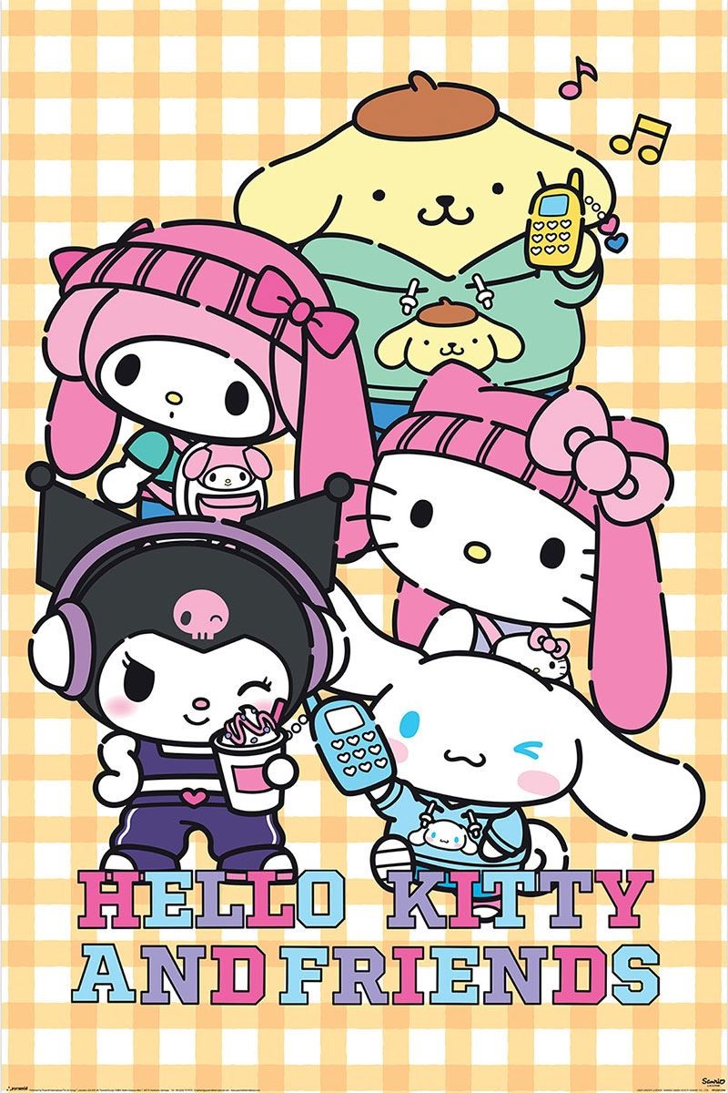 Sanrio Hello Kitty Pop Maxi Poster - Laminated