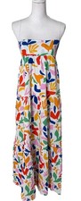 Show Me Your MuMu Long Weekend Maxi Dress Boho Colorful Whimsical Artsy Medium