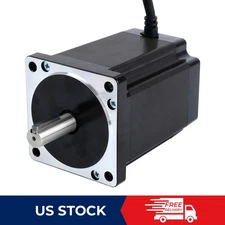 Nema 34 Stepper Motor 8.2Nm 114mm 6A 14mm Key-way Shaft 4 Wires CNC Lathe Router