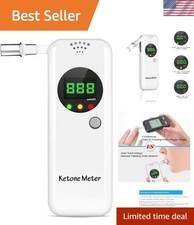 Ketone Breath Meter, Professional Portable Ketone Breath Tester, Digital Keto...
