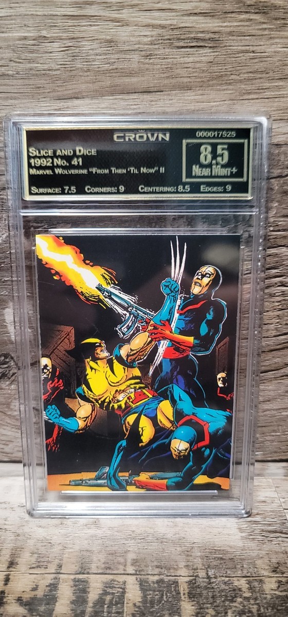 1992 Marvel Wolverine From Then Til Now II Wolverine Slice and