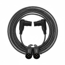 3FT XLR Right Angle Female to Male Cable - 90 Degree 3-Pin XLR Adapter Cable,...