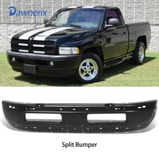 Black Steel Front Bumper Face Bar For 1994-2002 Dodge Ram 1500 2500 3500