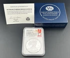 2020 End of World War II 75th Anniversary American Silver Eagle V75 NGC PF70