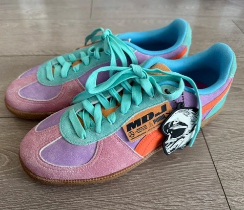 Puma MAPF1 Mercedes AMG Petronas Palermo X MDJ Mens Purple Sneakers Shoes 10.5