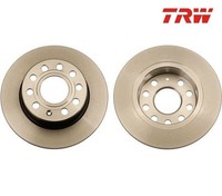 2 St. Bremsscheibe Trw DF4276 FüR Vw Golf Plus Jetta Iv Eos