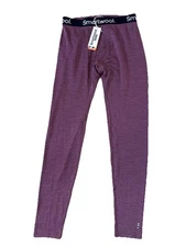 $115 SmartWool Men's Thermal Merino Wool Base Layer Bottom -Purple- Medium - New