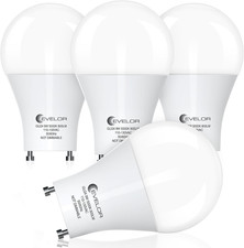 GU24 LED Light Bulb,60 Watt Equivalent Daylight White 5000K,Non-Dimmable,Efficie