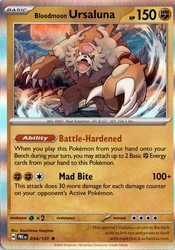 Bloodmoon Ursaluna 054/131 Prismatic Evolutions Holo Rare